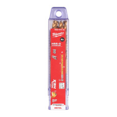 Свердла по металу 5 шт Milwaukee RedHEX HSS-G TiN 7х66х109 мм 4932478182