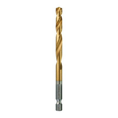 Свердла по металу 5 шт Milwaukee RedHEX HSS-G TiN 7х66х109 мм 4932478182