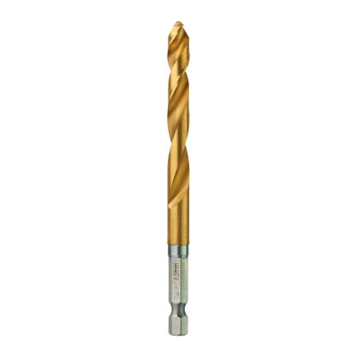 Свердла по металу 5 шт Milwaukee RedHEX HSS-G TiN 8х70х111 мм 4932478183
