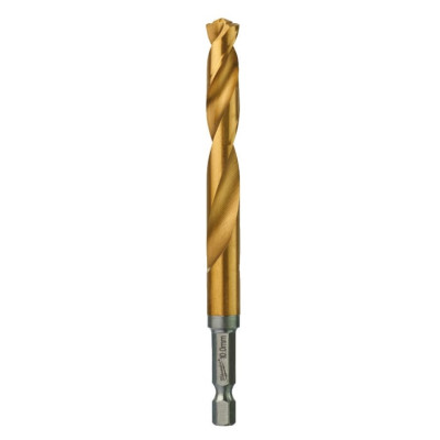 Свёрла по металлу 5 шт Milwaukee RedHEX HSS-G TiN 10х76х120 мм 4932478184