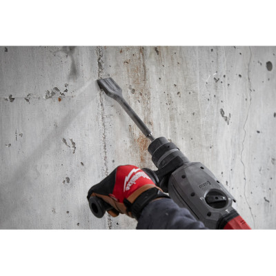 Плоске самозагострювальне зубило Milwaukee SLEDGE 250х40 мм SDS-Plus 4932478264