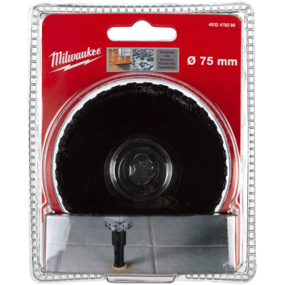 Алмазне корончасте свердло по кераміці Milwaukee Diamond Max 75x68xM14 4932478286