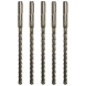 Бури по бетону 5 шт Milwaukee MX4 6х150х215 мм SDS-Plus 4932478532