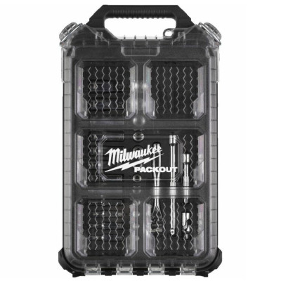 Набор головок с трещоткой в органайзере Milwaukee Packout 1/4