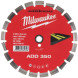 Круг алмазний по асфальту Milwaukee ADD 350 350х25.4х2.8 мм 4932478952