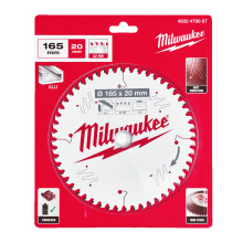 Диск пильний по алюмінію Milwaukee CSB P Alu 165х20х52 4932479087