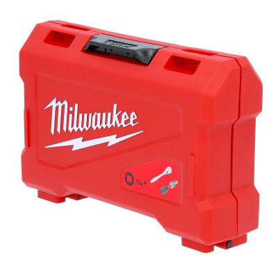 Набор ударных бит и головок с трещоткой Milwaukee 1/4
