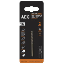 Свердло по металу AEG HSS-Co 2х24х49 мм AAKHSSCBT2-0 4932479323