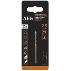 Свердло по металу AEG HSS-Co 2.5х30х57 мм AAKHSSCBT2-5 4932479324