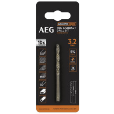 Сверло по металлу AEG HSS-Co 3.2х36х65 мм AAKHSSCBT3-2 4932479326