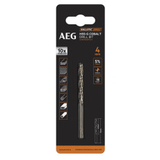 Свердло по металу AEG HSS-Co 3.5х39х70 мм AAKHSSCBT3-5 4932479327