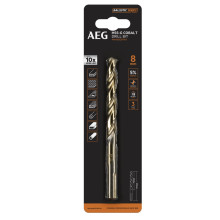 Свердло по металу AEG HSS-Co 8х75х117 мм AAKHSSCBT8-0 4932479337