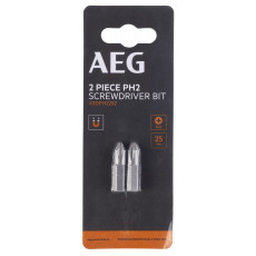 Біти магнітні 2 шт AEG РН2 25 мм ASDPH2252 4932479520