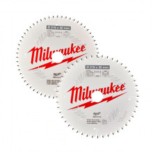 Комплект из 2-х дисков пильных по дереву Milwaukee CSB Twin Pack 1 шт 216х30х48, 1 шт 216х30х60 4932479575