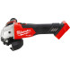 Кутова шліфмашина акумуляторна + алмазні диски 10 шт Milwaukee M18 FSAG125X-0 4932479674 без АКБ