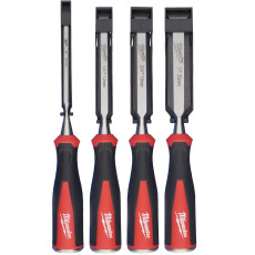 Набор плоских стамесок Milwaukee 4 шт 6-25 мм 4932479897