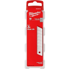 Леза до канцелярського ножа 10 шт Milwaukee 25 мм 4932480108