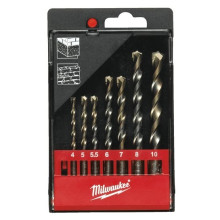 Набір свёрл по бетону 8 шт Milwaukee 4-10 мм CDB 8 PC SET 2 4932480158