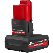 Акумулятор Milwaukee High Output Li-Ion 12 В 5 Аг M12 HB5 4932480165