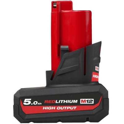 Акумулятор Milwaukee High Output Li-Ion 12 В 5 Аг M12 HB5 4932480165