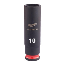 Головка торцева ударна подовжена Milwaukee Shockwave 10 мм 1/4” 4932480259