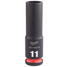 Головка торцева ударна подовжена Milwaukee Shockwave 11 мм 3/8” 4932480285