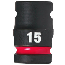Головка торцева ударна Milwaukee Shockwave 15 мм 1/2” 4932480309