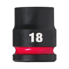 Головка торцева ударна Milwaukee Shockwave 18 мм 1/2” 4932480312