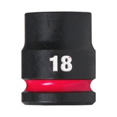 Головка торцева ударна Milwaukee Shockwave 18 мм 1/2” 4932480312