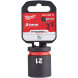 Головка торцева ударна Milwaukee Shockwave 21 мм 1/2” 4932480315