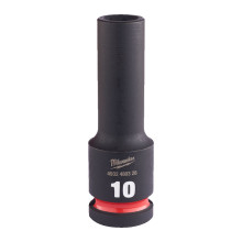 Головка торцева ударна подовжена Milwaukee Shockwave 10 мм 1/2” 4932480328