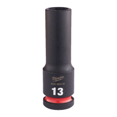 Головка торцева ударна подовжена Milwaukee Shockwave 13 мм 1/2” 4932480331