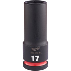 Головка торцева ударна подовжена Milwaukee Shockwave 17 мм 1/2” 4932480335