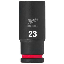 Головка торцева ударна подовжена Milwaukee Shockwave 23 мм 1/2” 4932480341