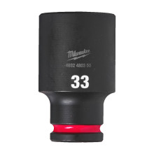 Головка торцевая ударная удлинённая Milwaukee Shockwave 33 мм 1/2” 4932480350