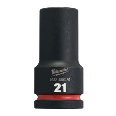 Головка торцева ударна подовжена Milwaukee Shockwave 21 мм 3/4” 4932480380