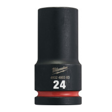 Головка торцева ударна подовжена Milwaukee Shockwave 24 мм 3/4” 4932480383