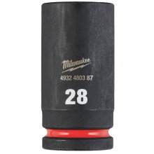 Головка торцева ударна подовжена Milwaukee Shockwave 28 мм 3/4” 4932480387
