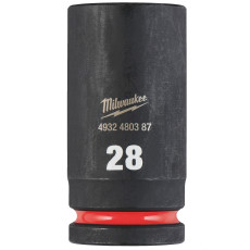 Головка торцева ударна подовжена Milwaukee Shockwave 28 мм 3/4” 4932480387