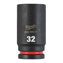 Головка торцева ударна подовжена Milwaukee Shockwave 32 мм 3/4” 4932480391