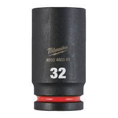 Головка торцевая ударная удлинённая Milwaukee Shockwave 32 мм 3/4” 4932480391