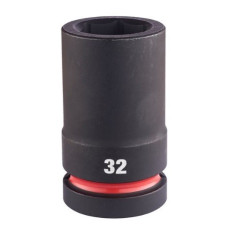 Головка торцевая ударная удлиненная Milwaukee Shockwave 32 мм 1” 4932480426