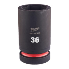 Головка торцевая ударная удлинённая Milwaukee Shockwave 36 мм 1” 4932480429