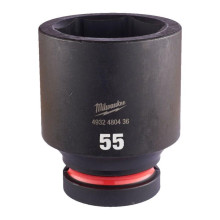 Головка торцева ударна подовжена Milwaukee Shockwave 55 мм 1” 4932480436