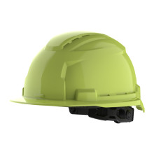 Каска захисна вентильована зелена Milwaukee Bolt 100 Hi-Vis 4932480664