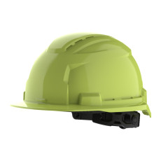 Каска захисна вентильована зелена Milwaukee Bolt 100 Hi-Vis 4932480664