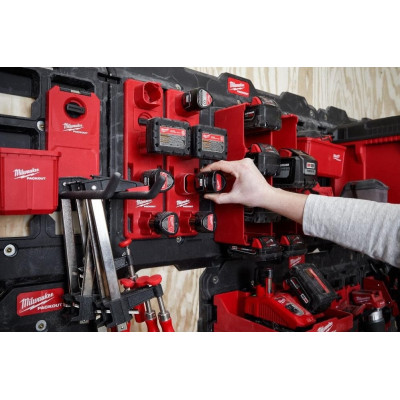 Полиця для зберігання акумуляторних батарей M12 Milwaukee Packout 4932480708