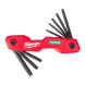 Набір складаних шестигранних ключів 8 шт Milwaukee Torx 4932480979