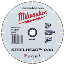 Круг алмазний по металу Milwaukee Steelhead 230 230х22.23х1.8 мм 4932492016