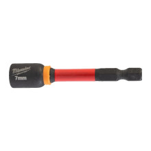 Головка торцева ударна із 6-гранним хвостовиком Milwaukee Shockwave 7 мм 1/4” 4932492437
